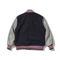 Veste de sport personnalisée avec écussons brodés, veste de fin d'études pour lycéens