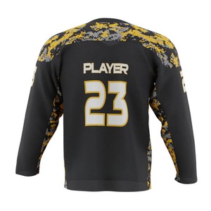 เสื้อฮอกกี้น้ำแข็งชายคุณภาพสูง ระบายอากาศได้ดี สำหรับฝึกซ้อมทีม ปี 2026 ขายดี ผลิตตามสั่ง พิมพ์ลายดิจิตอล 100% - Product Image 2