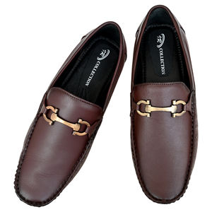 Nouvelles chaussures de ville pour hommes en cuir véritable, légères et confortables, marron, de qualité supérieure, toutes saisons - Product Image 3