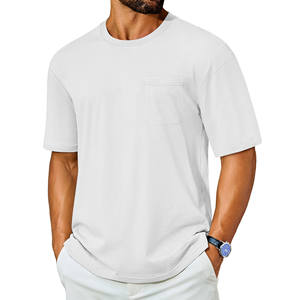 Camiseta de Hombre 2026, Nuevo Diseño, 100% Algodón, Personalizada, Impresión Digital, Manga Corta, Color Sólido, Estilo Holgado, a la Moda - Product Image 2