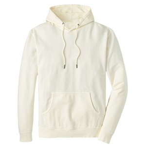 Nouveauté en vente chaude : sweat-shirts pour hommes en coton pur, couleur unie, style décontracté d'hiver, respirant, style unique - Product Image 1