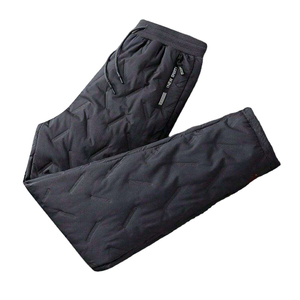 Pantalones deportivos personalizados OEM para hombre, de algodón grueso, para gimnasio, deportes, correr, estilo informal, con múltiples bolsillos, cómodos. - Product Image 5