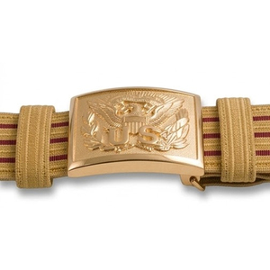 Ceremonial Waist <b>Belt</b> <b>Gold</b> Silver Plated Buckle Handmade Adjustable Cotton Nylon Polyester Ceremonial <b>Belt</b> - Product Image 6