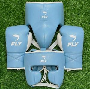 High Quality Hot Selling Latest Fly Boxing Set % Cowhide <b>Leather</b> Lightweight Breathable Lace-Up Adjustable <b>Wrist</b> <b>Strap</b> - Product Image 1