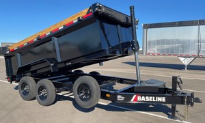 Offre Rapide Nouveau Modèle C Baseline Remorque à Benne 14' HDU-207 - Poids Total Autorisé en Charge (PTAC) 14K, Parois Latérales de 36', Roue de Secours - Product Image 2