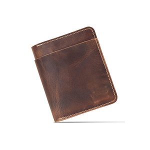 Nouveauté 2026 : Portefeuilles Homme Vintage en Cuir Véritable Marron, Portefeuilles Pliables Haut de Gamme avec Multiples Emplacements pour Cartes, Accessoires de Voyage - Product Image 1