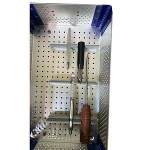 ชุดเครื่องมือผ่าตัดกระดูกและข้อ พร้อมแผ่นล็อค สกรู ชุดอุปกรณ์ฝังใน ไทเทเนียม สำหรับการยึดกระดูกและการผ่าตัดกระดูกหัก - Product Image 2