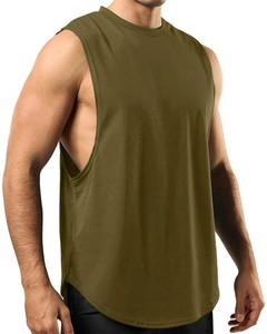 Débardeurs en coton sans manches pour hommes, coupe athlétique, respirants, décontractés, pour l'été, la gym, l'entraînement, la performance quotidienne et la mode. - Product Image 1