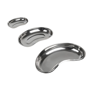 Vassoio Chirurgico a Forma di Reni in Acciaio Inossidabile, Design Cavo, Misure Piccole, Medie e Grandi, Strumento Medico Riutilizzabile - Product Image 1