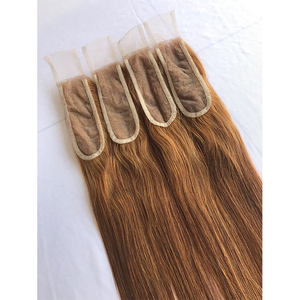 Closure 2x6 lisse péruvienne très vendue – # Extensions de cheveux humains à fermeture en dentelle longues de 4 couleurs à prix exceptionnel en promotion - Product Image 1
