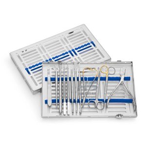 Kit de Microcirugía Oral Periodontal de 12 Piezas, Juego de Elevadores Quirúrgicos, Certificado CE, Acero de Alta Calidad, Instrumentos Médicos - Product Image 1