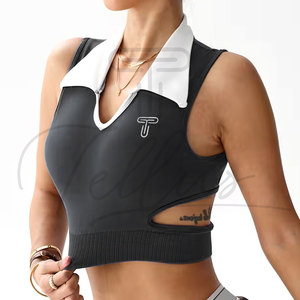 เสื้อครอปขายส่งสำหรับผู้หญิง เสื้อผ้าโลโก้สั่งทำ 2026 สินค้าขายดีระดับพรีเมียม เสื้อครอปสำหรับผู้หญิง - Product Image 4