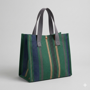 Sac fourre-tout en toile pour femme, sac à bandoulière, fermeture ouverte, doublure en coton, grande capacité pour le shopping, les voyages, la plage, l'usage quotidien - Product Image 4