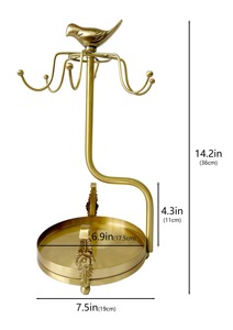 Eye Catching Metal Kitchen Organizer Stand Ideal For Hanging Cups Mugs And Home Countertop Storage Or Gifting Purpose Stand - Product Image 3