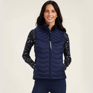 Chalecos de lona sin mangas para mujer, al por mayor, con cremallera, diseño personalizado, transpirables, a la moda, cortavientos, para invierno - Product Image 4