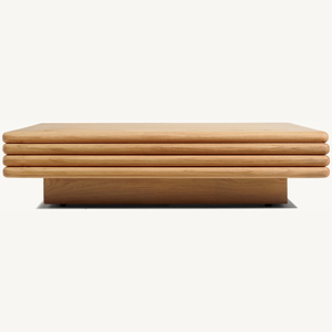 Best Selling <b>Solid</b> <b>Wood</b> Rectangular Dining <b>Table</b> with Modern Design Durable & Eco-Friendly for Hotel & Villa Use - Product Image 4