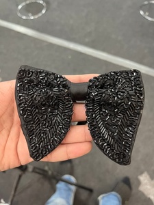 Nœud Papillon en Soie Brodé de Luxe, Élégant et Tendance, avec Sangle Réglable, pour Hommes – Idéal Mariages et Soirées - Product Image 2