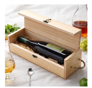 Porta botellas de madera ecológico para mesa de comedor, botellero de madera natural hecho a mano, organizador para bar en casa - Product Image 2