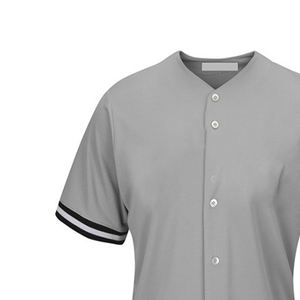 Uniformes de Béisbol Personalizables de Alta Calidad con Diseño Nuevo 2026, Tela de Poliéster, Diseño Clásico con Botones - Product Image 4