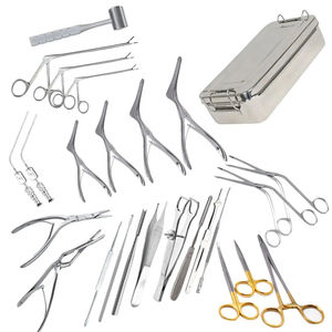 Juego de rinoplastia Gruber de 32 piezas, instrumentos de cirugía plástica con caja de esterilización, juego de rinoplastia Gruber reutilizable - Product Image 1