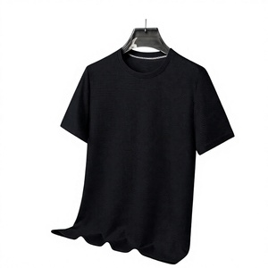 T-shirt en coton surdimensionné pour homme, manches courtes, col rond, imprimé lettres sur le devant, style décontracté, respirant, en jersey tricoté - Product Image 4