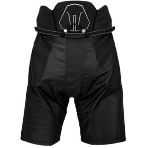 Women <b>Black</b> Yellow Padded Ice Hockey Shorts with Waist Belt Protective Polyester Sports Shorts Performance Clothing - Product Image 2