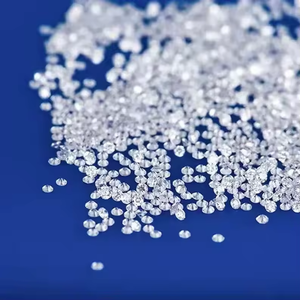 Diamantes Sueltos Cultivados en Laboratorio, Corte Brillante Redondo, de 1.00 mm a 2.00 mm, Perforados con Láser para Joyería, DEF/VVS-VS - Product Image 3