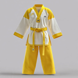 Fabricant d'uniformes de haute qualité pour la boxe, le MMA et le taekwondo, uniformes de taekwondo avec logo personnalisé, combinaison de taekwondo - Product Image 2
