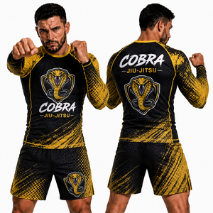. Rashguard Premium para BJJ con Costuras Reforzadas, Tela Elástica de Compresión, Logotipo Personalizado, Top para Artes Marciales y Grappling - Product Image 5