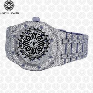 Charm Jewels Luxury Stainless Steel <b>Watch</b> 38mm Round Dial Sapphire Crystal Quartz Movement Women Fashion Design - Product Image 4