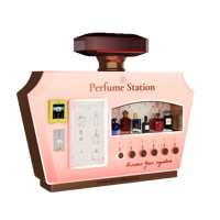 Máquina Expendedora de Perfumes de Alta Calidad, Dispensador de Perfumes con Pantalla Táctil, Máquina Expendedora Comercial