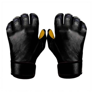 Gants de frappe pour baseball et softball en cuir véritable de haute qualité avec design multi-ombres, service OEM, vente pour adultes - Product Image 4