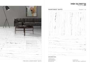 Carreaux de porcelaine Architect Choice, surface haute brillance, 60x120cm, 600x1200mm, format 24x48, pour murs et sols intérieurs élégants - Product Image 4