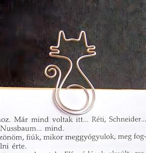 Elegant Copper <b>Bookmark</b> Handmade Wire Design Durable Metal Page Marker Premium Book Accessory Gift Students Readers Office Use - Product Image 5