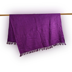 Manta de Algodón Natural, Ligera, Suave y Transpirable, Hecha a Mano, para Sofá o Cama, Decoración Tejida para el Hogar, Manta de Verano - Product Image 3