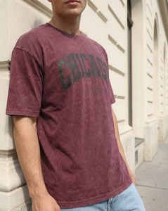 Camiseta Oversize de Algodón para Hombre, Estilo Casual Holgado con Hombros Caídos, Manga Corta, Estilo Urbano - Product Image 2