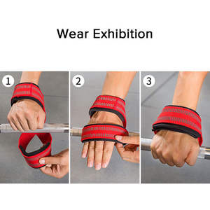 Sangles de poignet personnalisées à logo pour haltérophilie, protection des poignets pour la musculation et l'entraînement – Vente chaude - Product Image 6