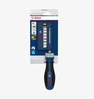 Jeu de tournevis à cliquet de qualité industrielle, 18 embouts, support magnétique, couple élevé de 46 Nm, tournevis multi-embouts avec étui