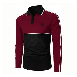 Camisetas Polo de Manga Larga para Hombre de Alta Calidad, Diseño Personalizado, Precio Económico, Venta al Por Mayor - Product Image 2