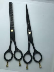 Hot Selling Stainless Steel Barber salon <b>Shear</b> & Hair Cutting Scissor Beauty Type Thinning Scissors set kit - Product Image 5