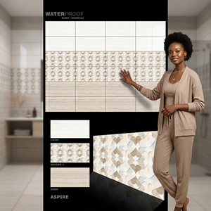 Carreaux intérieurs muraux en céramique pour décoration de la maison, Sublimation vierge en impression, glaçage numérique 12x24 12x24 30x60 30x60 300x600 300x600 - Product Image 2