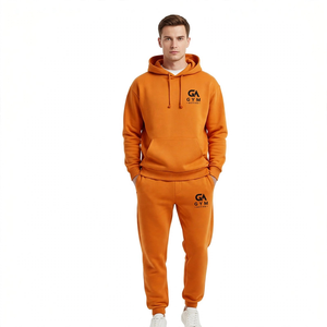 GYM Active Professional Design Survêtement d'hiver coupe-vent de haute qualité pour homme en molleton technique et coton, modèle évasé - Product Image 1