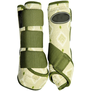Botas Protectoras de Neopreno Rosa Personalizadas para Tendones de Caballo, para Entrenamiento Ecuestre al Aire Libre, Tallas S, M, L - Product Image 3