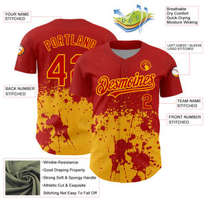 Uniformes de Béisbol al por Mayor de Alta Calidad, Cómodos y Transpirables, con Impresión por Sublimación para Equipos, Precio Económico - Product Image 3