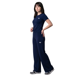 Leggings de yoga taille haute à jambes larges pour femme – Pantalon de sport doux et extensible, respirant, pour fitness et tenue décontractée - Product Image 1