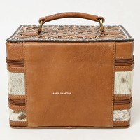 Pochette classique en cuir pour femme avec accent en fourrure, compartiments à double fermeture éclair, sac de soirée structuré à porter à la main