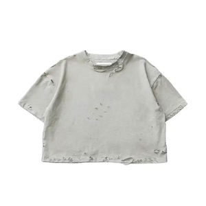 Camiseta corta personalizada para mujer, algodón premium estadounidense, logotipo personalizado, top corto, estilo moderno, ropa de gimnasio, tela suave y transpirable - Product Image 6