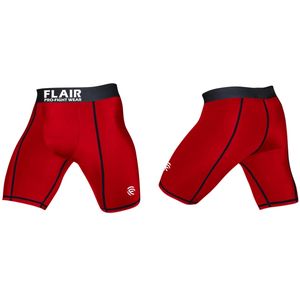 Short de compression unisexe avec poche pour coupe-frisbee - Rouge - Product Image 3
