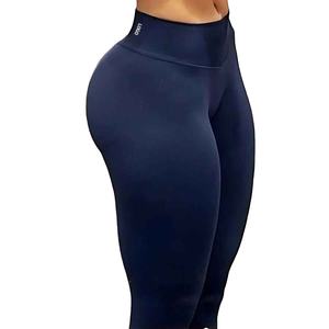 Impact Series Mallas de yoga sin costuras para mujer Cintura baja Fitness Medias deportivas Flex Scrunch Bum Logo Plus Size Gym Legging - Product Image 1
