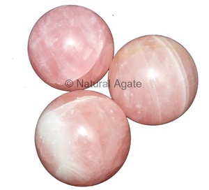 Buy Gemstone Rose Quartz Spheres | Rose Quartz Spheres for Sale | Rose Quartz Spheres at Low Prices - Product Image 1